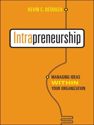 cover image of Intrapreneurship